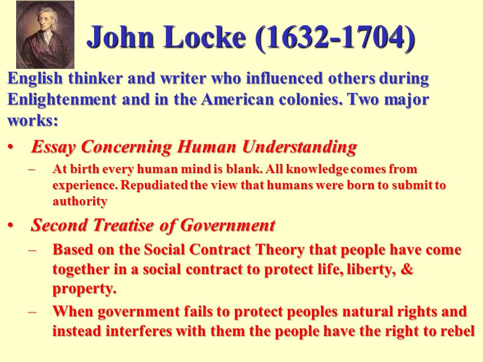 Comparison of Thomas Hobbes and John Locke’ Political Thinking